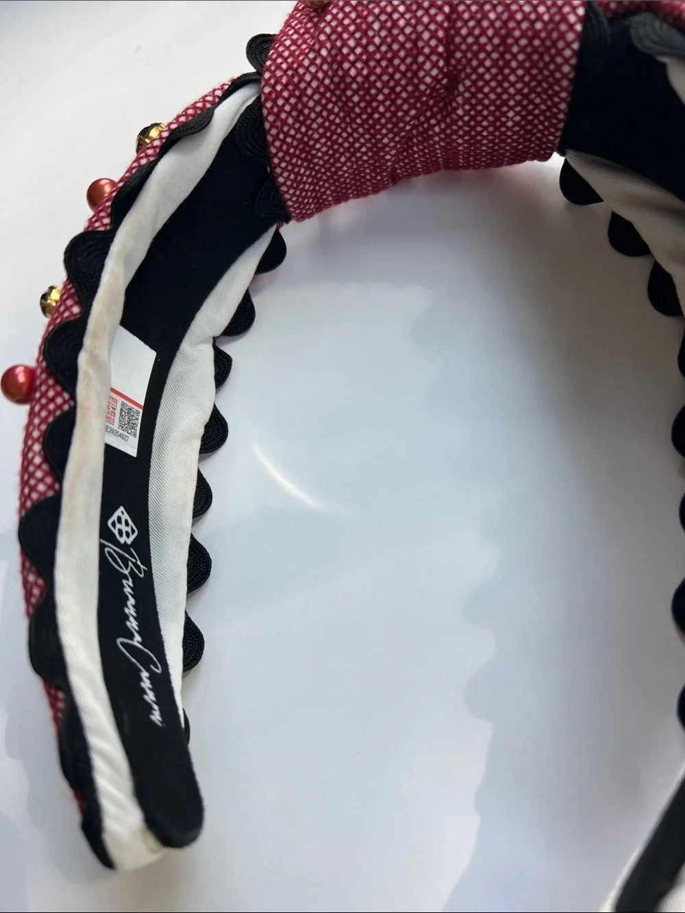 BRIANNA CANNON • COCKS • GAMECOCKS USC Crossstitch Beaded Statement Headband